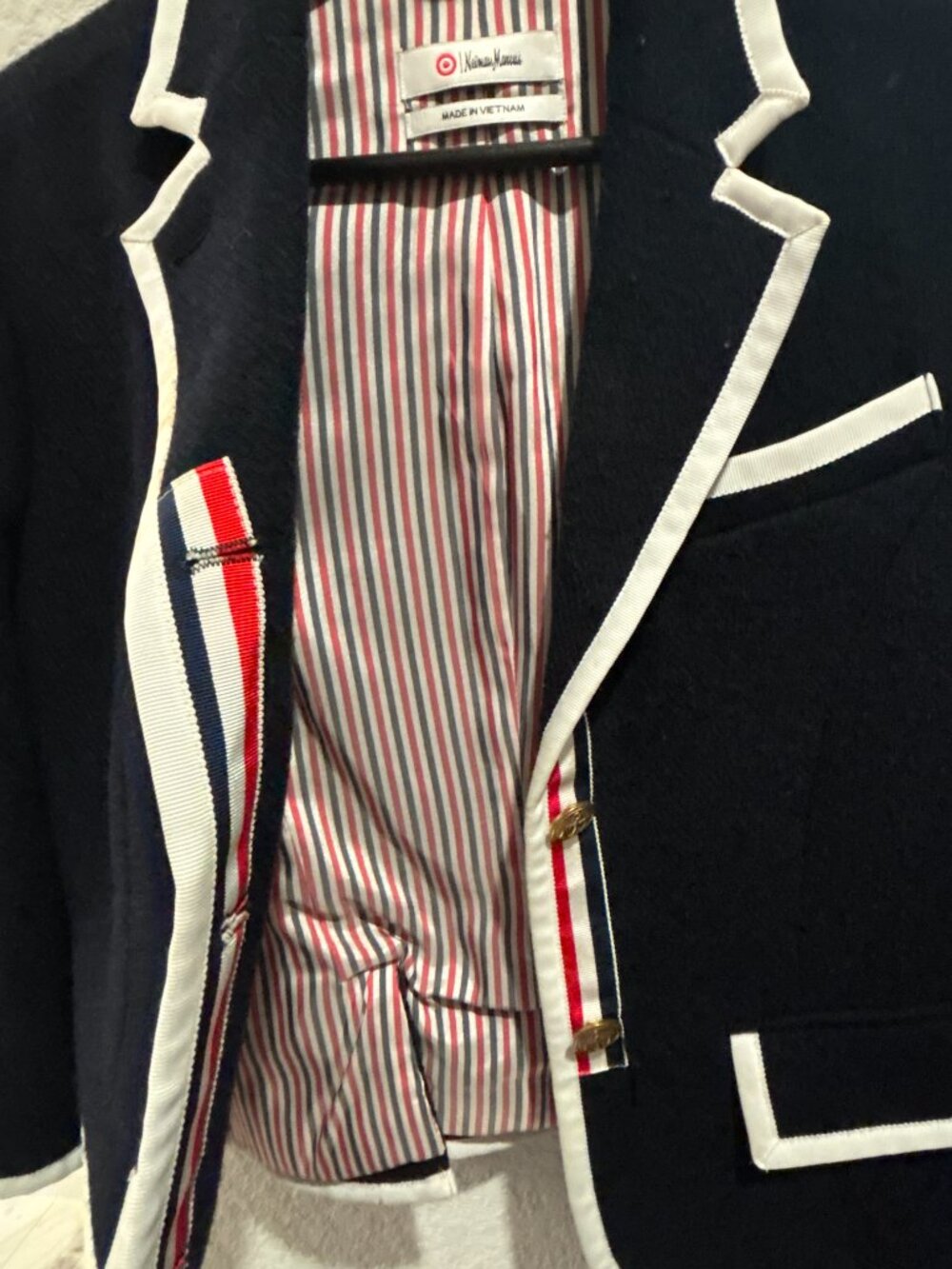Neiman Marcus x Target Nautical Blazer - Picture 3 of 4